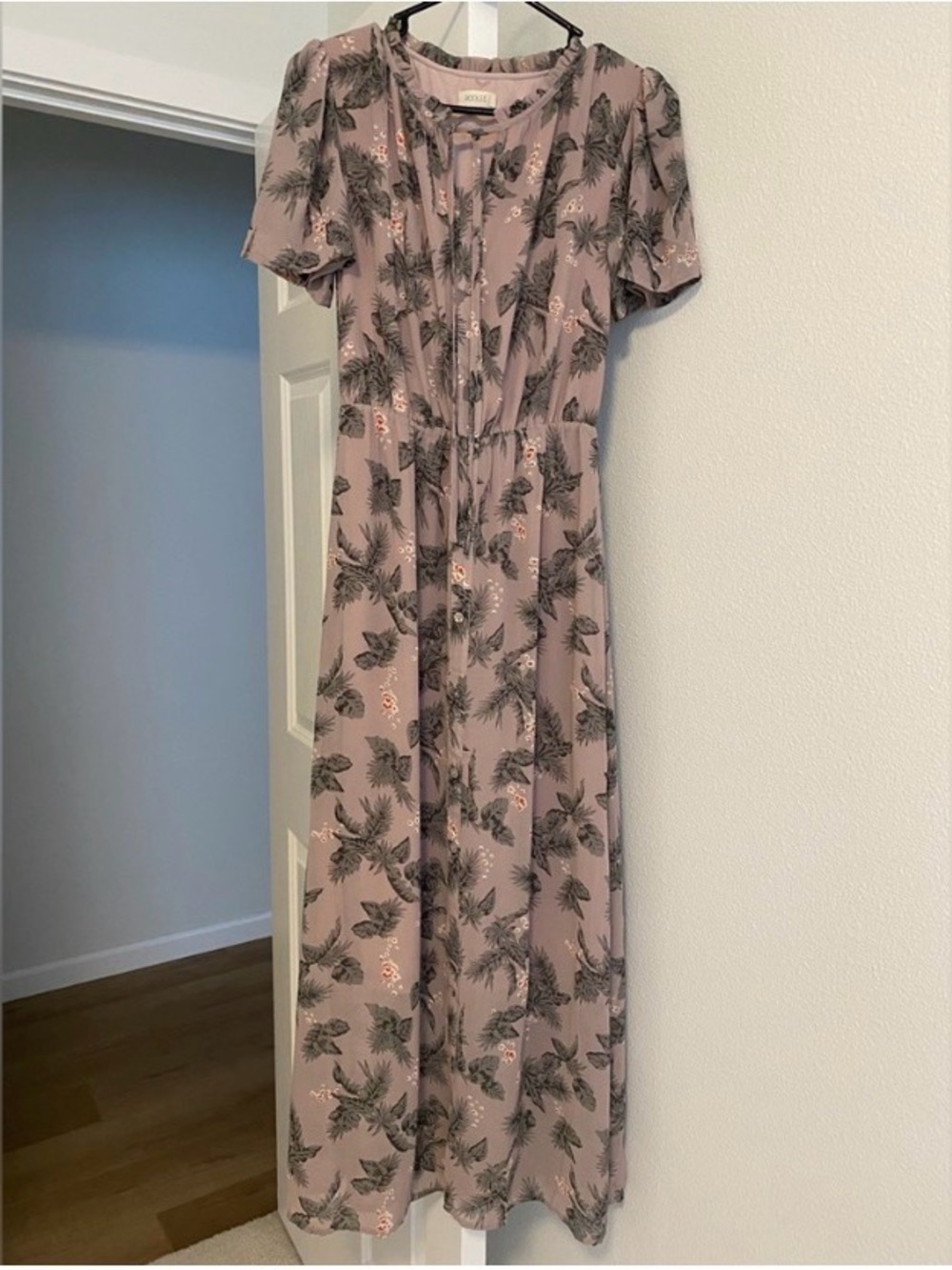 Roolee Celeste Floral Print Maxi Dress XXS